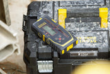 Stanley FatMax - Receptor láser rotativo (para láser rojo, gran área de trabajo: Ø 600 m, radio 300 m, 2 niveles de precisión, ventana de receptor extragrande), color negro y amarillo