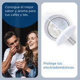 BRITA Sistema de filtración de agua mypure P1 Grifo con cartucho filtrante P1000: reduce la cal, los metales, el cloro y las impurezas para mejorar el sabor y calidad del agua