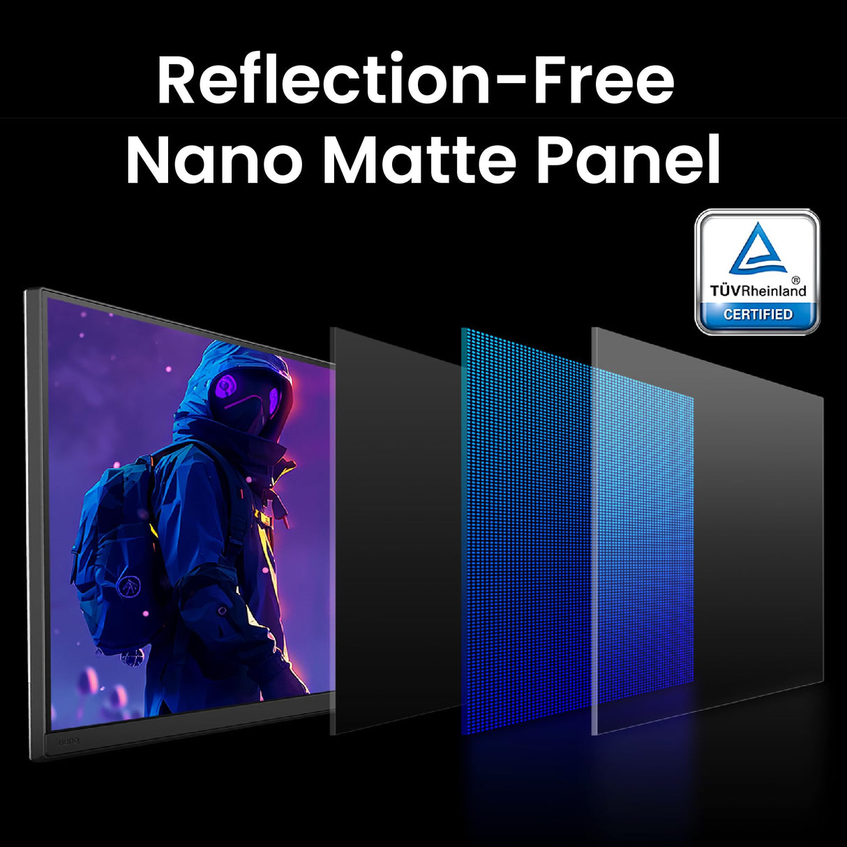 BenQ Creative Pro PD3226G 32” 4K UHD (3840x2160) 144Hz Monitor para diseñadores, IPS, 95% DCI-P3, 100% sRGB, Thunderbolt 4 90W, calibración Software, KVM, Daisy Chain, Panel Mate antirreflejos