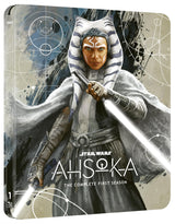 Star Wars Ahsoka Season 1 4K UHD + Blu ray Steelbook (Disney+ Original) (includes Artcards) [Blu-ray] [Region Free]