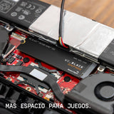 WD_Black SN7100 2TB NVMe SSD, M.2 2280, Velocidades hasta 7250 MB/s, Next Gen TLC 3D NAND, WD_Black Dashboard,para Ordenadores y Consolas portátiles