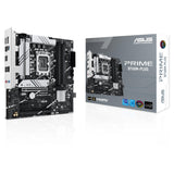 ASUS Prime B760M-PLUS - Placa Base Intel B760 LGA 1700 mATX (PCIe 4.0, M.2, Realtek 2.5Gb Ethernet, DP, HDMI, SATA 6 Gbps, USB Tipo-C, Protector de E/S premontado, Aura Sync)