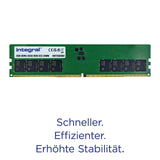 Integral 64GB Kit (2x32GB) DDR5 RAM 4800MHz DIMM Módulo de memoria para PC de escritorio