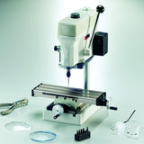 Xenox TBX 68128 - Taladro de mesa (85 W, para perforación precisa, accionamiento de polea de 3 vías, taladro para joyería)