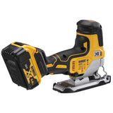 DEWALT Sierra de calar de 18 V, motor Brushles, DCS335P2-QW