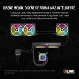CORSAIR iCUE Link AIO LCD Módulo de Pantalla - Pantalla LCD IPS de 2,1" - 24 LED RGB Direccionables Individualmente - Instalación sin Herramientas - Negro
