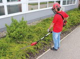 Einhell Herramienta multifunción de batería Power X Change GE-HC 18 Li T Solo - 200 W, 18 V, cortasetos y sierra eléctrica 2 en 1, espada Oregon, cargador y batería no incluidas