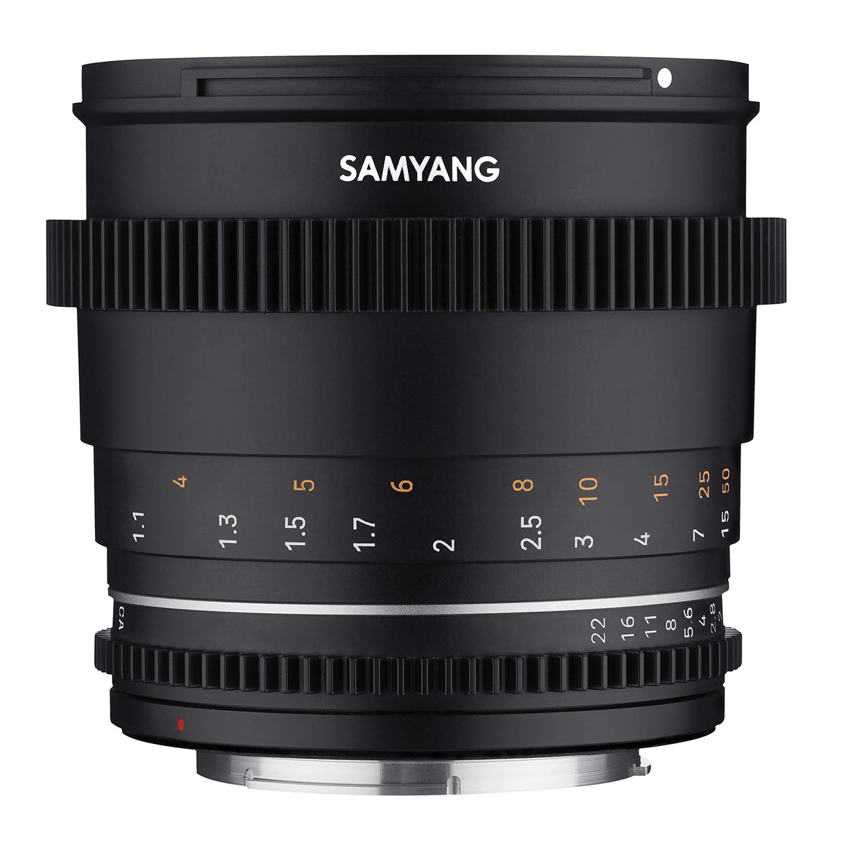 Samyang SA1813 - Lentes de Cámara Compatibles con 85MM T1.5 MK2 Sony E, Negro
