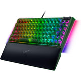 Razer BlackWidow V4 75% Phantom Green Edition - Teclado mecánico para Juegos Intercambiable en Caliente (táctiles Naranjas, Rodillo, 2 Botones dedicados) Diseño US | Phantom Green