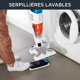 Rowenta Nettoyeur vapeur filaire RY8544WH Limpiadores de Vapor con Cable, 1700 W, 84 Decibeles, plástico, Blanco