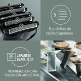 Panasonic Series 800 ES-LV97 Afeitadora en seco y húmedo, cabezal de 5 capas con motor lineal