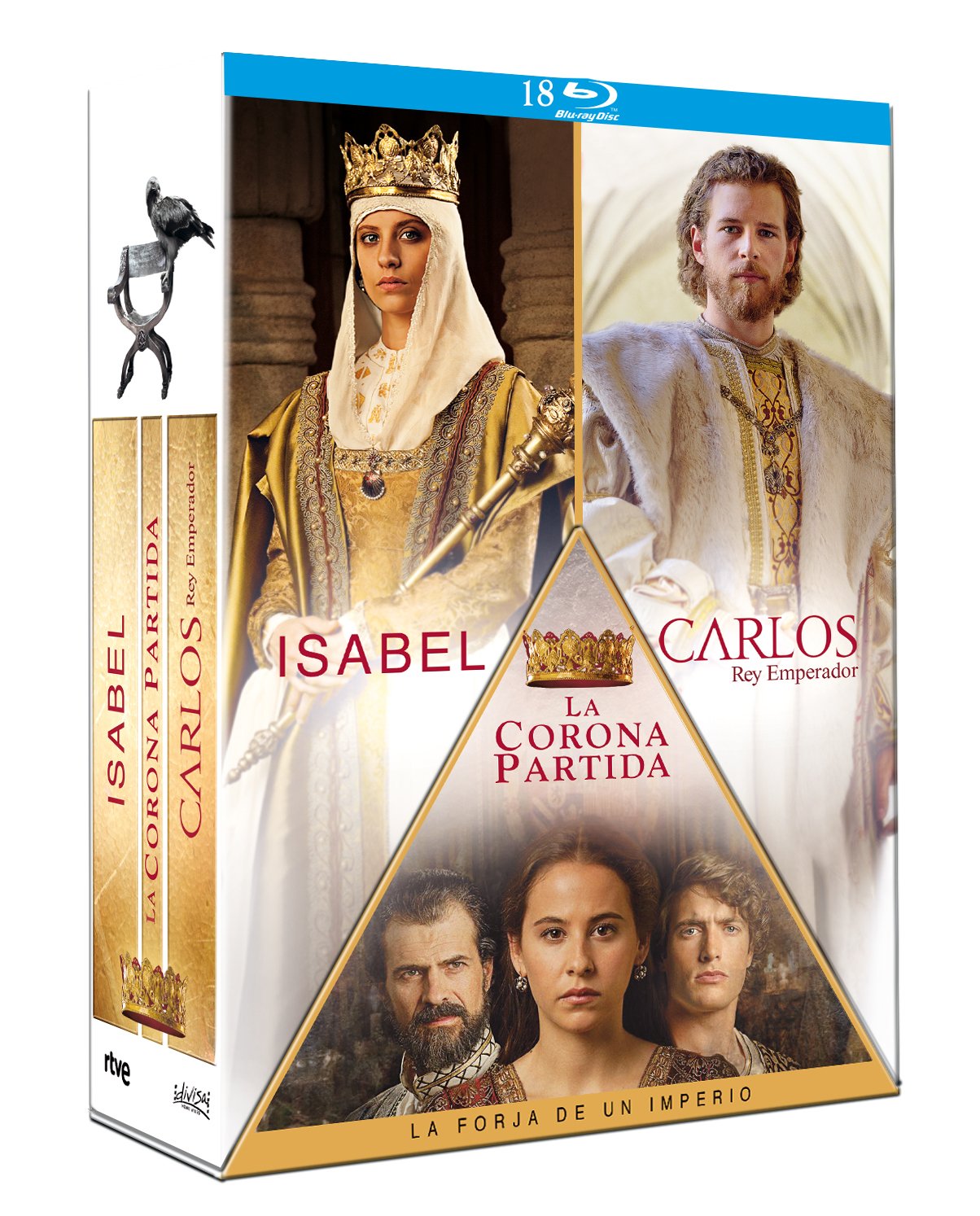 Isabel + La corona partida + Carlos, Rey Emperador [Blu-ray]