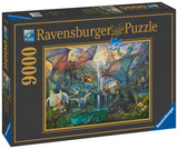 Ravensburger - Puzzle 9000 pieces - La foret magique des dragons