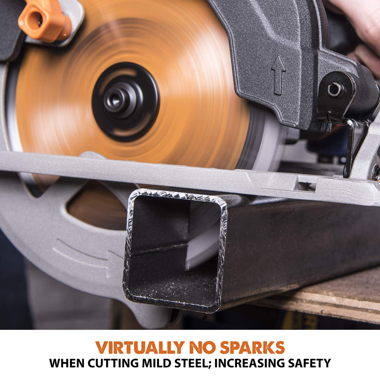 Evolution Power Tools - Sierra circular multimaterial R185CCSX+ con guía compatible (paquete plus con bolsa de transporte), 185 mm, 230 V