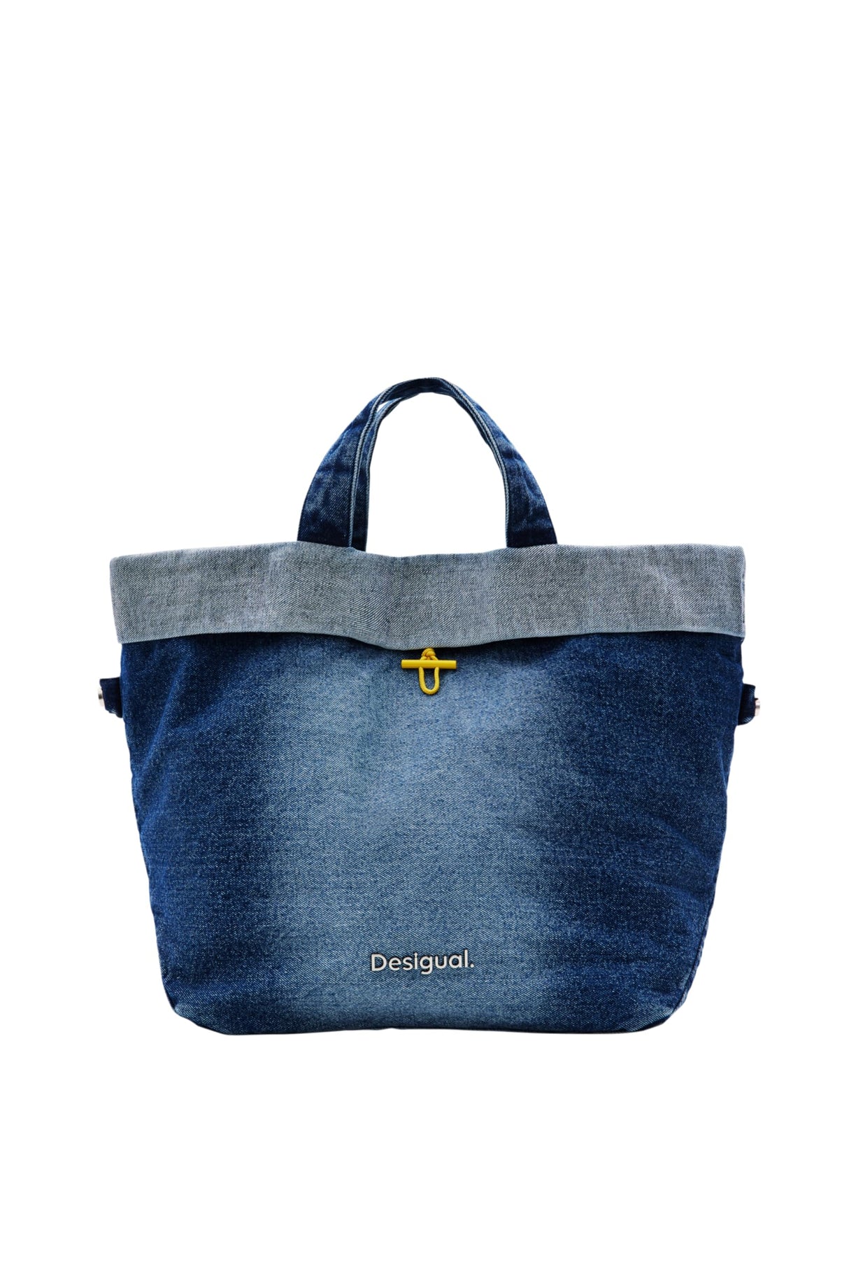 Desigual Priori Litu, Accessories Denim Shopping Bag Mujeres, Azul