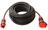 as - Schwabe Cable de extensión SCHUKOultra Pro - 50 m H07RN-F 3G2,5-230V/16A/3.500W - Resistente a Aceite, UV y ozono - Uso rudo - protección contra Polvo y Salpicaduras IP54 - Negro/Rojo – 62254
