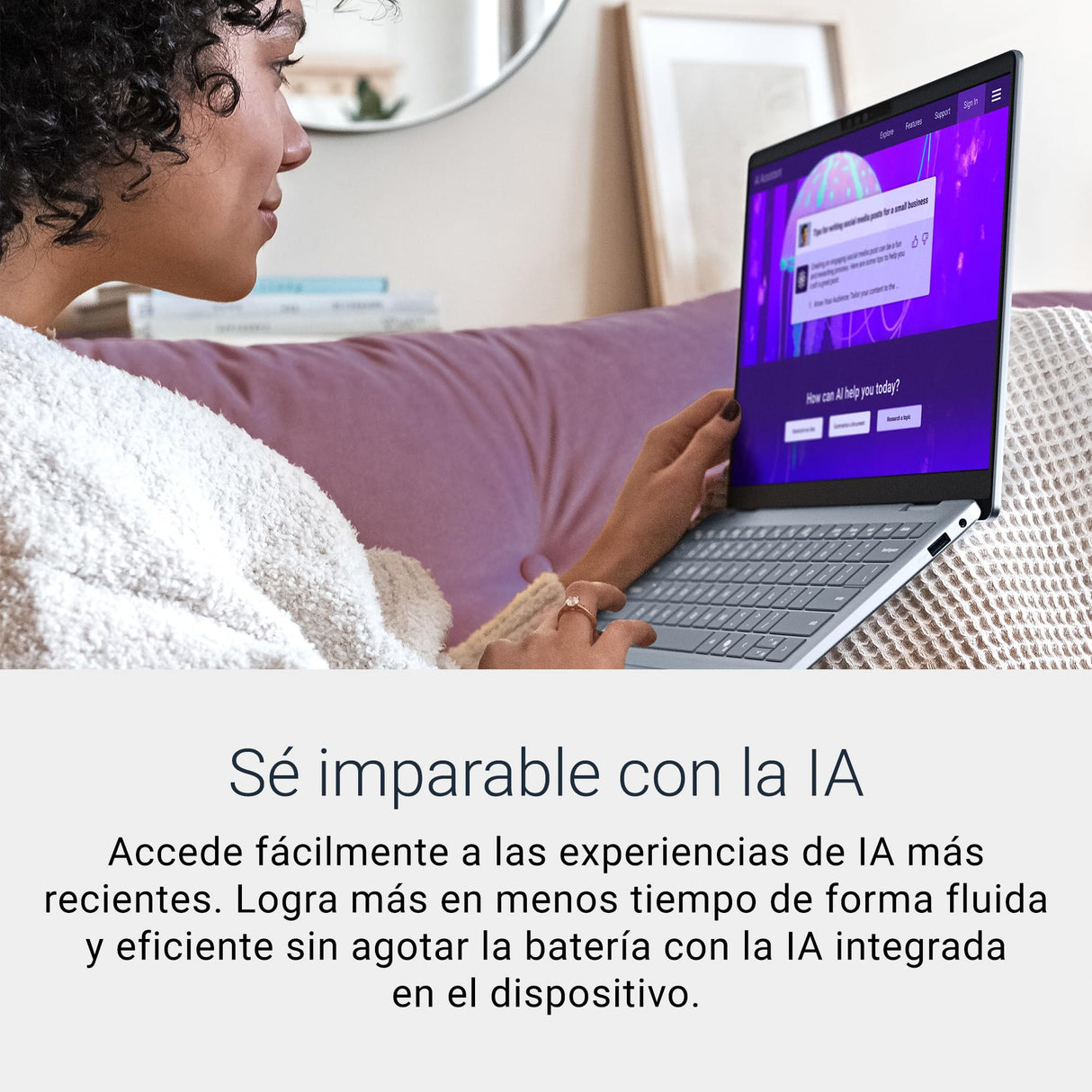 Dell 14 Plus Copilot+ DB14250 Ordenador portátil – 14" 2.5K 16:10 (2560x1600), Intel Core Ultra 7 Series 2, Intel ARC, 32 GB RAM, 1 TB SSD, Windows 11 Pro, Teclado retroiluminado QWERTY, Ice Blue