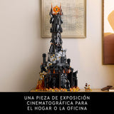 LEGO Icons El Señor de los Anillos: Barad-dûr Maqueta para Adultos Fortaleza de ESDLA, Minifiguras de Personajes Inc. Sauron, Gothmog, Orcos, Frodo, Sam y Gollum, Regalo para Hombres y Mujeres 10333