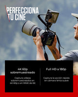 Canon EOS R6 Mark II | Cámara Mirrorless Full Frame | 24,2 MP, 40 fps, Vídeo 4K, Dual Pixel AF II, Wi-Fi y Bluetooth | Cámara para Baja Iluminación | + RF 24 105mm f 4 7.1 IS STM