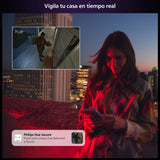 Philips Hue Secure - Cámara de Video Vigilancia Inteligente para Exteriores/Interiores, inalámbrica (Color Blanco), Full HD Video, fácil de Instalar, Control de Vigilancia y Luz con Solo una App