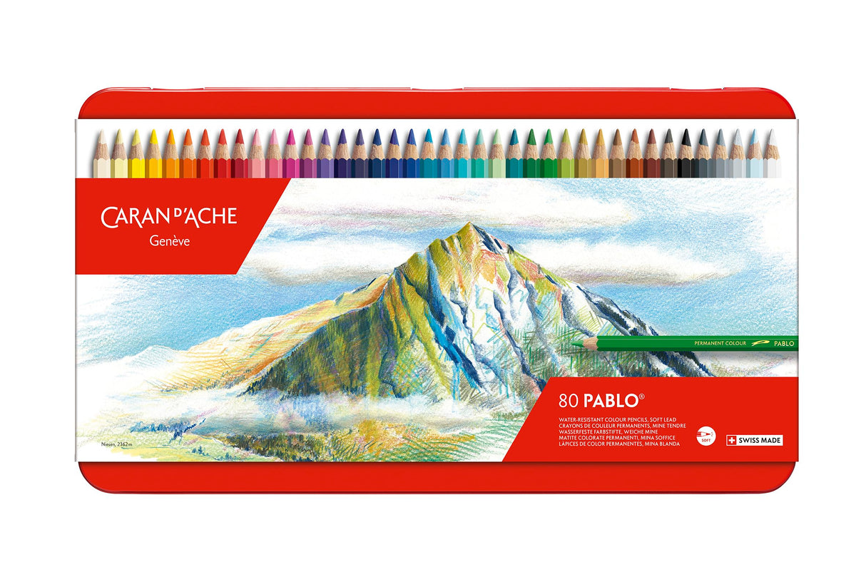 Caran DAche 80 Color Pablo Set (japan import)
