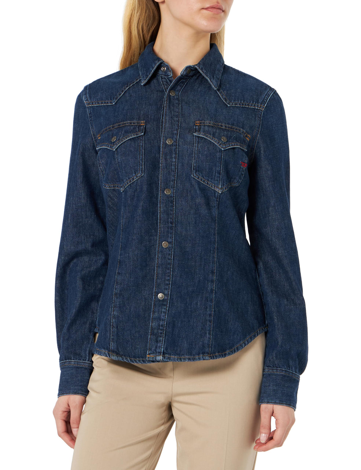 Diesel DE- Waves Camicia Camisa, 01, M para Mujer
