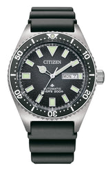 Citizen Reloj Analógico para Hombres de Automático con Correa en Poliuretano NY0120-01E