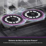 Eureka J15 EVO Ultra Robot Aspirador y Fregasuelos 22KPa con Base Multifuncional, Autovaciado & Autolimpieza, Cepillo Antienredo, Secado Aire Caliente Mopas, Limpieza de Alfombras Versátil