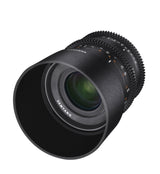 Samyang SA2312 - Objetivo para Video CS Mirrorless para Fuji X (35 mm, T1.3 ED, AS UMC), Negro