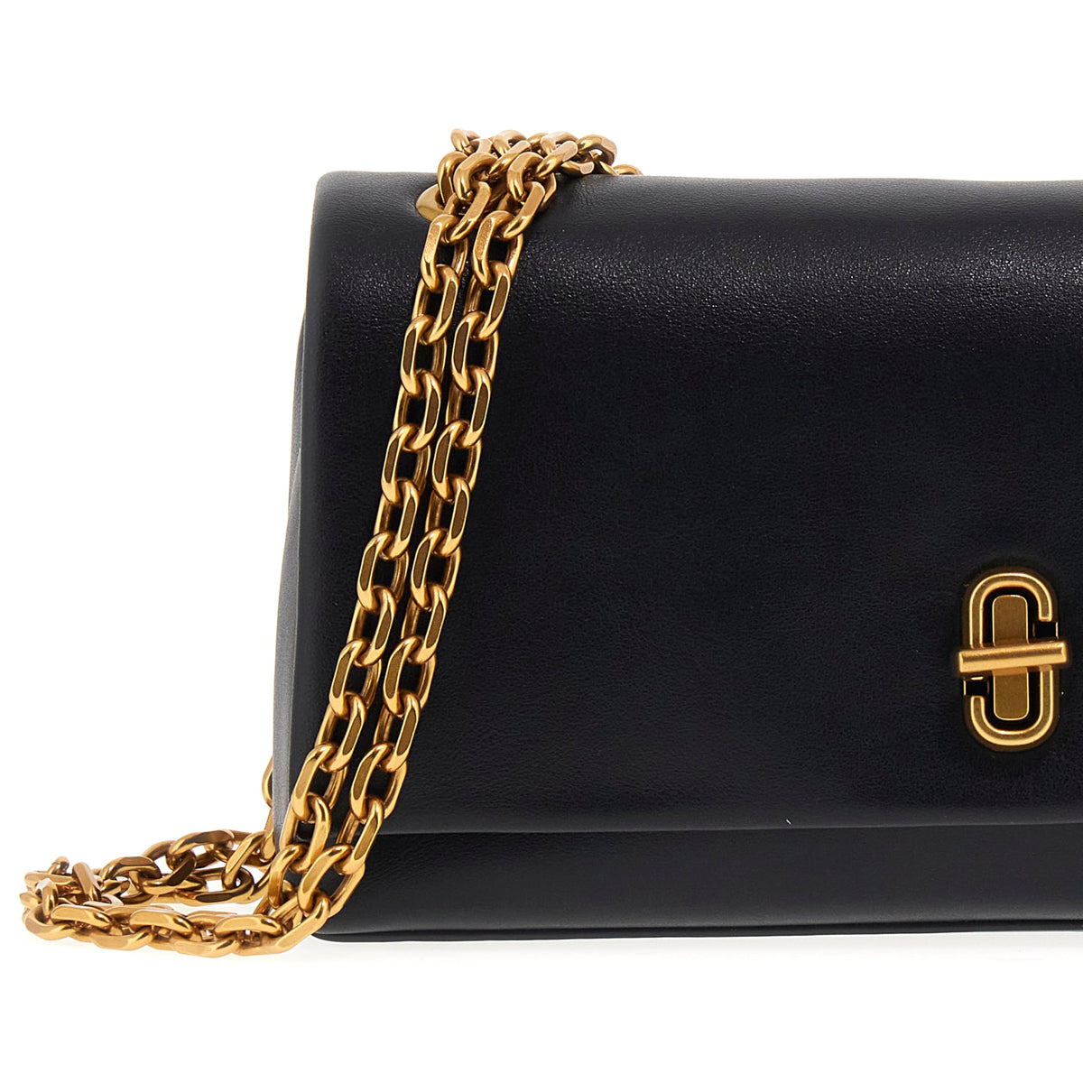 MARC JACOBS The Dual Chain Wallet, Mujer, Negro, One Size