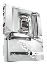 GIGABYTE B850 AORUS Stealth Ice Placa Base – Procesadores AMD Ryzen Serie 9000, VRM Digital de 14+2+2 Fases, hasta 8200 MHz DDR5 (OC), 2 x M.2 PCIe 5.0 + 2 x PCIe 4.0, Wi-Fi 7, LAN 5 GbE