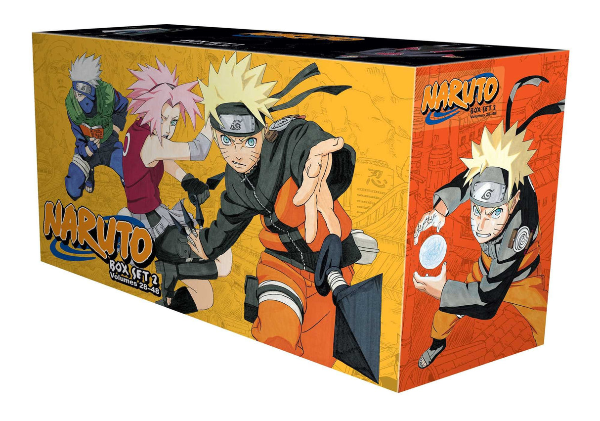 Naruto Box Set 2: Volumes 28-48 with Premium: Volume 2 (NARUTO GN BOX SET)