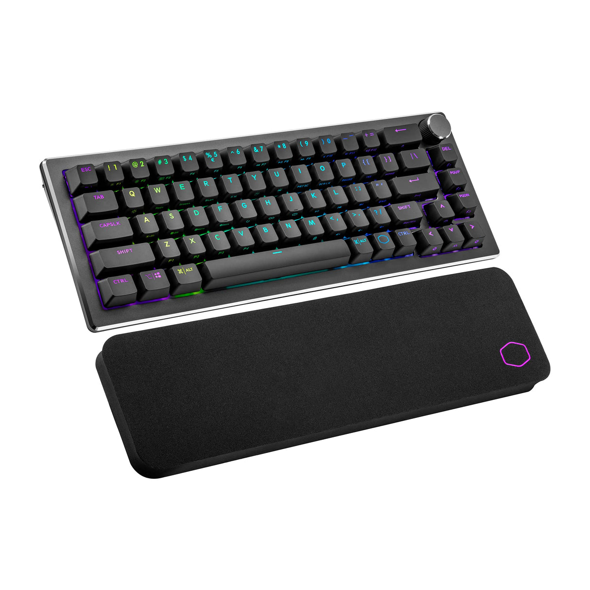 Cooler Master CK721 Wireless 65% RGB Teclado mecánico para Juegos, Gris