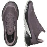 Salomon ALPHACROSS 5 GORE-TEX, Zapatos de senderismo para Mujer, Moonscape Black White, 39 1/3 EU