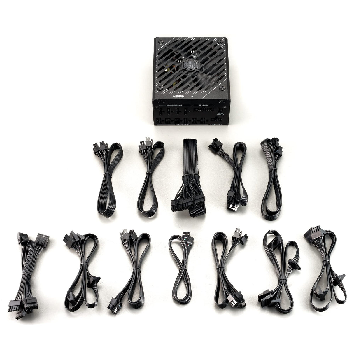 Cooler Master V850 Gold i Multi PSU, Enchufe EU – 850W, 80 PLUS Gold, Totalmente Modular, Semi Digital, Soporte ATX 3.0, Ventilador FDB 135mm, Modo Smart Thermal Control, MasterPlus+, 10 Años Garantía