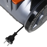 ADLER Aspiradora sin Bolsa Ciclónica AD7065, HEPA 13, Filtración ciclónica, Depósito 1,6L, Flujo de Aire máximo: 27 litros/Segundo, Gris y Naranja, con 5 Accesorios, Potencia Nominal: 700 W