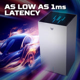 Enrutador WiFi Predator Connect T7, WiFi 7, hasta 5,7 Gbps, Latencia 1 ms, Compatible con Intel® Killer™ Prioritization Engine, Sistema de Malla