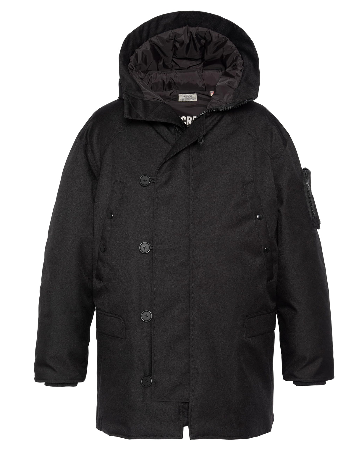 Schott NYC N3y Chaqueta, Negro, XL para Hombre