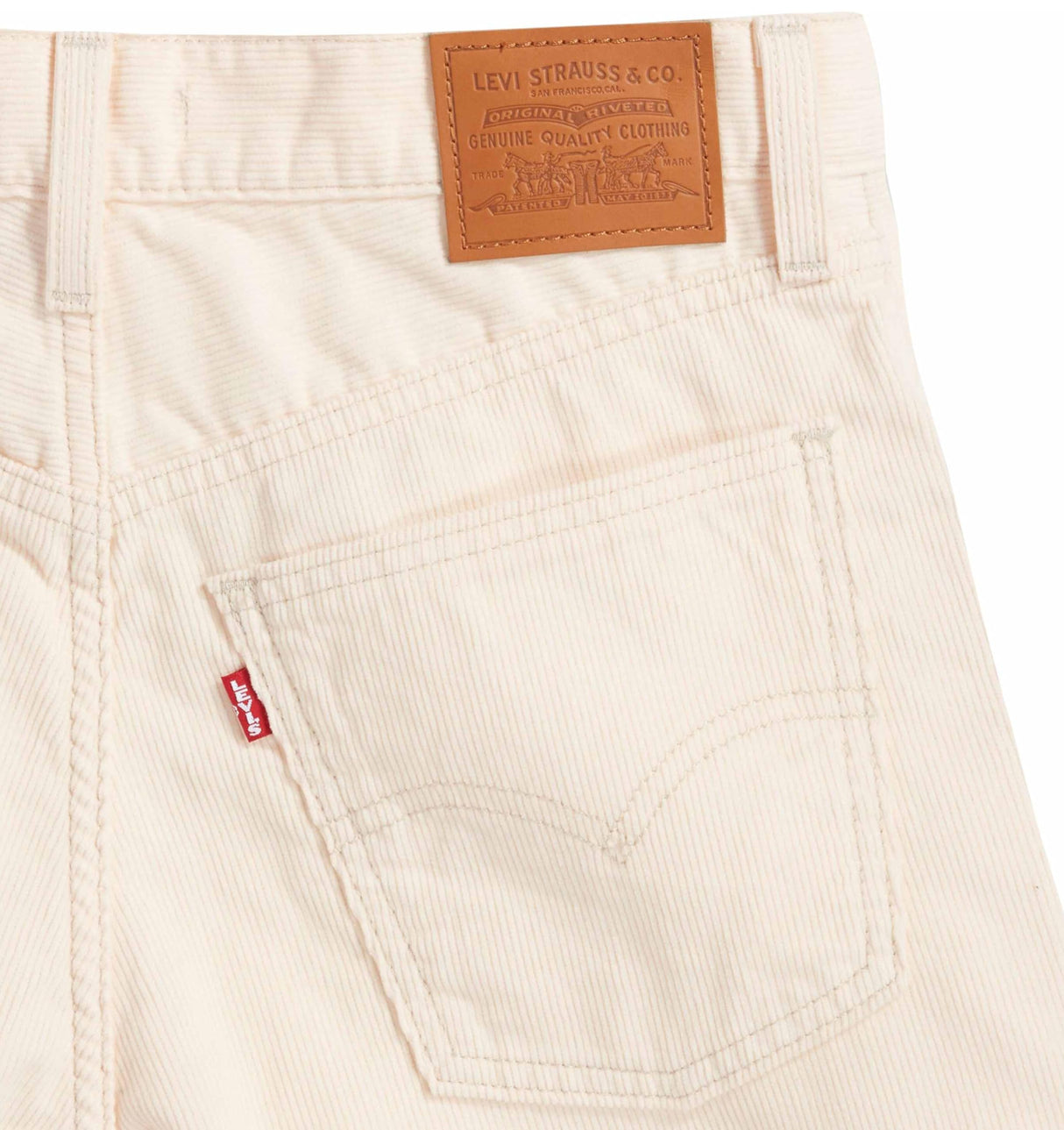 Levi's Middy Ankle Boot Pantalones, White Smoke, 31W x 27L para Mujer