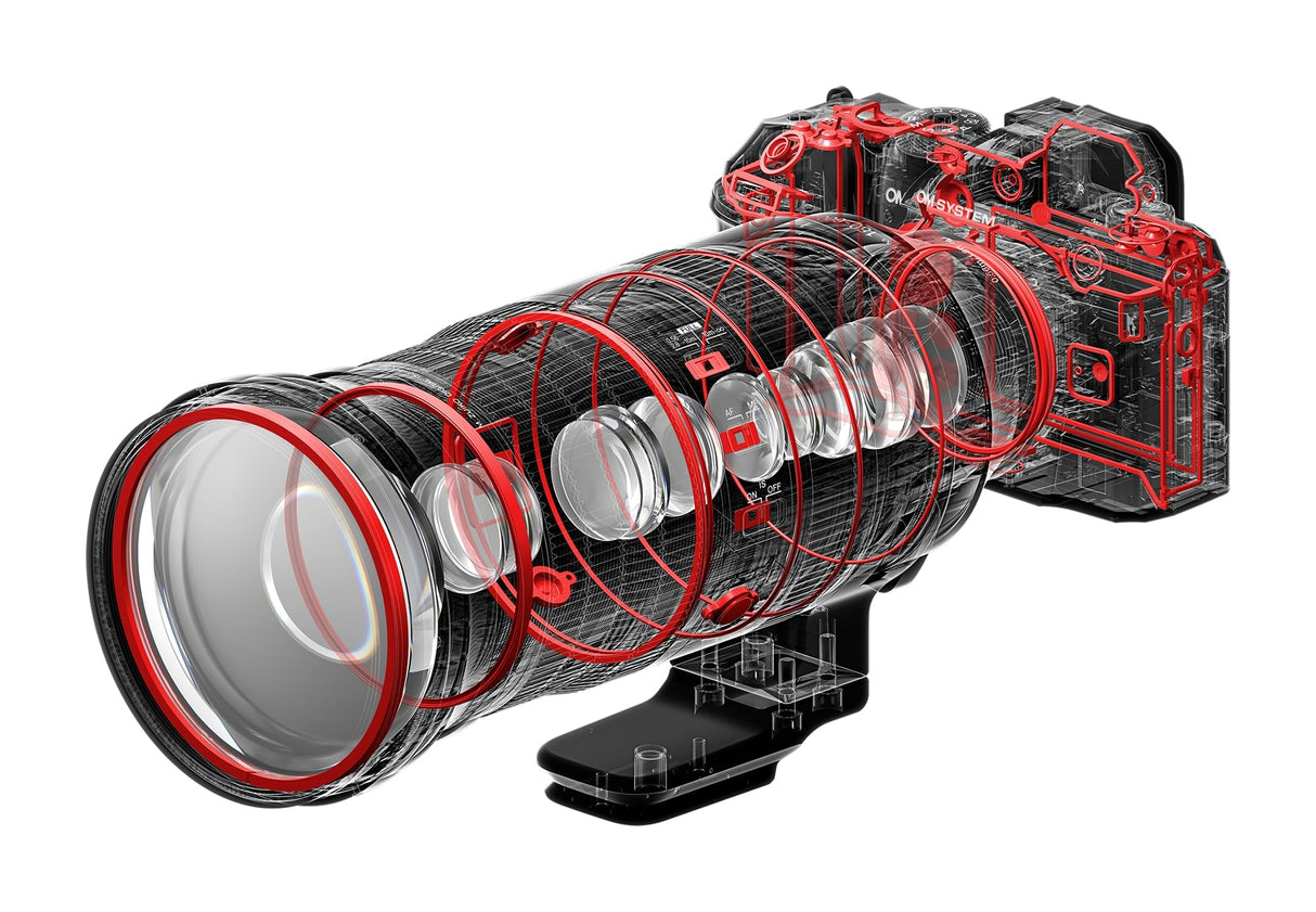 OM SYSTEM Objectif M. Zuiko Digital ED 150-600 mm f/5.0-6.3 IS Garantie 2 ANS