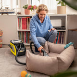 Kärcher Lava-Aspiradora Se 3-18 Compact a Batería 18 V, Potencia: 200 W, Área: 6,5 M², Duración de Batería: 12-24 Min, Recipiente de Agua: 1,6 L, Funciona con la Batería 18 V, Batería no incluida