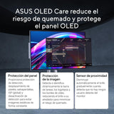 ASUS ProArt Display OLED PA32UCDM Monitor Profesional de 32 Pulgadas, 4K UHD 3840x2160, QD-OLED, Ultrafino, 240Hz, 0.1ms, HDR-10, HLG, 99% DCI-P3, Thunderbolt 4, Calman Ready, ColorSpace