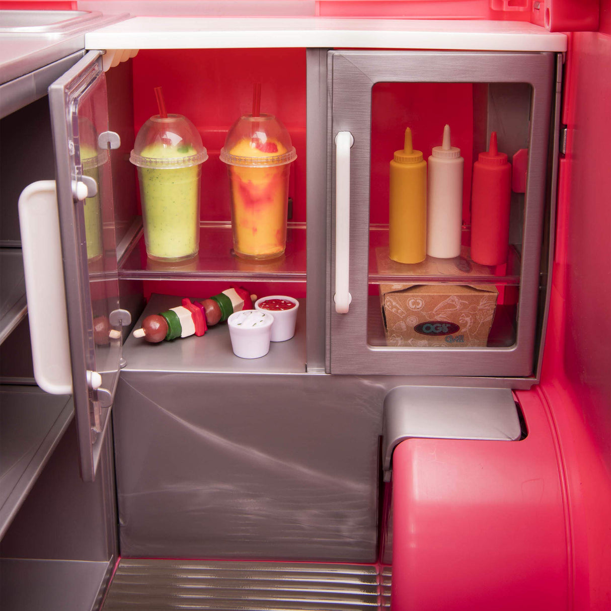 Our Generation BD37969Z - Food truck rosa