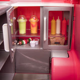 Our Generation BD37969Z - Food truck rosa