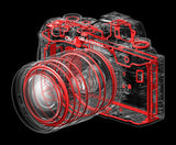 Cámara Micro Cuatro Tercios OM SYSTEM OM-5 Mark II, Incl. Objetivo M.Zuiko Digital ED 12-45mm Pro, Sensor Live Mos de 20 MP, estabilización de Imagen de 5 Ejes, Sellado IP53 contra la Intemperie