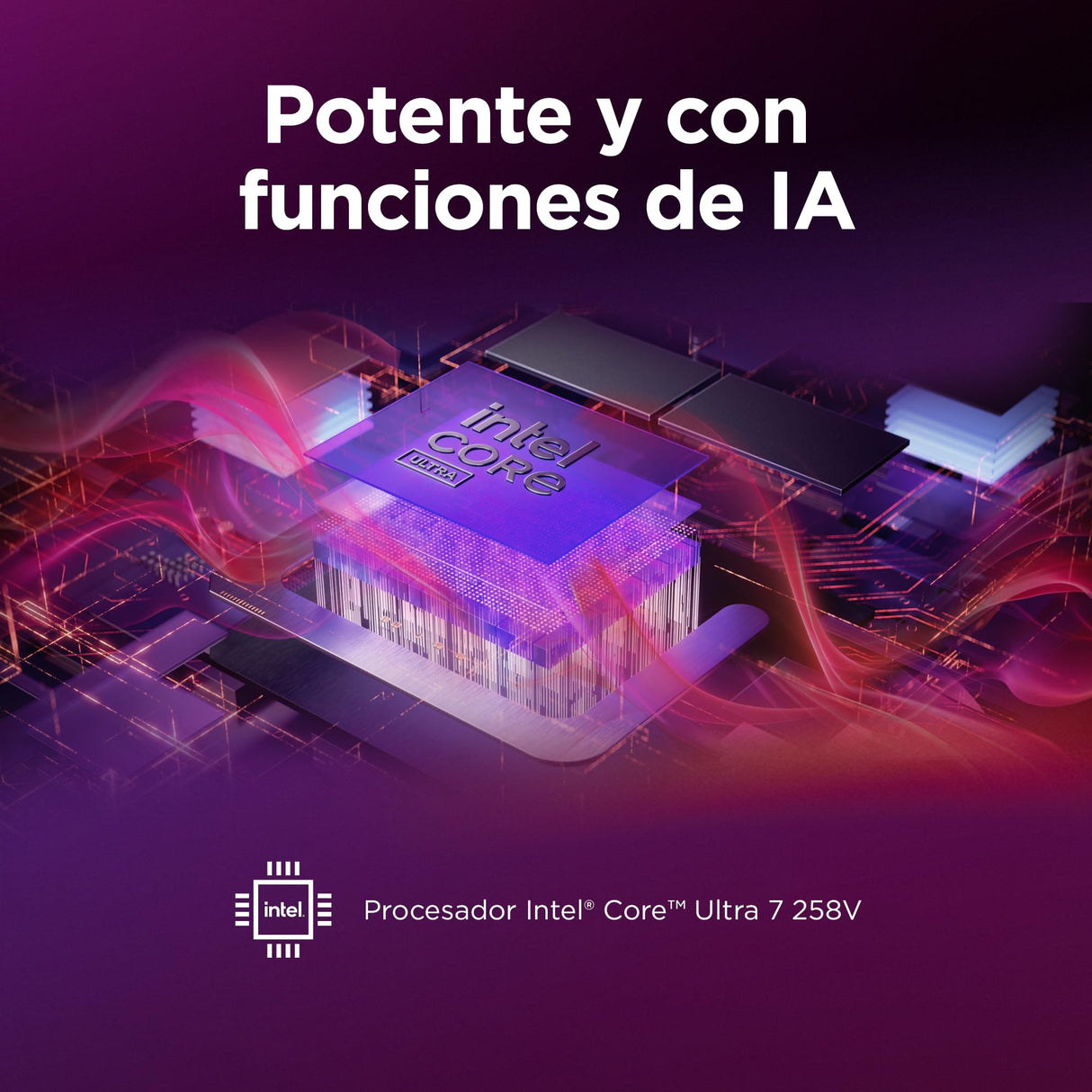Lenovo Yoga Slim 7 Gen 10 – Ordenador Portátil IA Aura Edition - 14'' OLED (Intel Core Ultra 7 258V, Intel AI Boost 47 Tops, 32GB RAM, 1TB SSD, Win11 Home, Wi-Fi7, Copilot+ PC) QWERTY Español, Gris