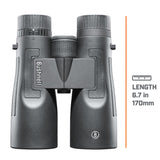 Bushnell - Legend - Prismáticos - 12 x 50 - Prisma de Techo - Negro - Totalmente Multicapa - BB1250W