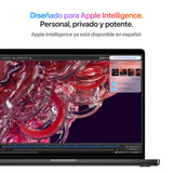 Apple MacBook Pro portátil con Chip M4 MAX, CPU 14 núcleos, GPU 32 núcleos: diseñado para Apple Intelligence, Pantalla Liquid Retina XDR 16,2″, 36 GB Memoria unificada, 1 TB de SSD, Plata