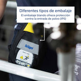 Dräger PARAT 5520 | Máscara respiratoria de Escape con Filtro CO P2 | Protección ergonómica contra Gases de Incendios, vapores y combustión | Estuche portátil