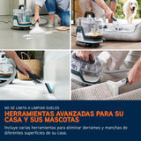 Vax Limpiador quitamanchas SpotWash Home Duo Pet-Design, quitamanchas para alfombras, tapicerías con tecnología SpinScrub, limpieza de alto rendimiento para suciedad de mascotas, secado rápido